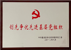 创先争优先进基层党组织